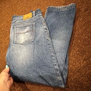 EUC Men's Pierre Cardin blue denim wear jeans Paris 38"/54 pants bottoms